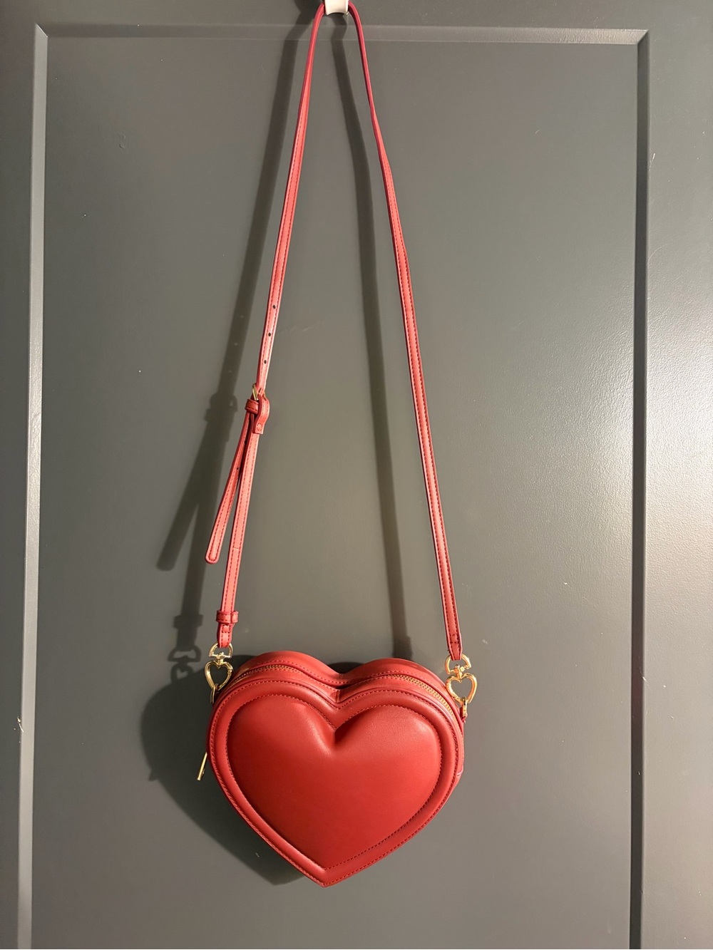 A New Day Red Heart Crossbody Bag Purse Valentine’s
